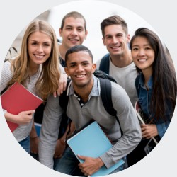 International students benefit from our university admission services 